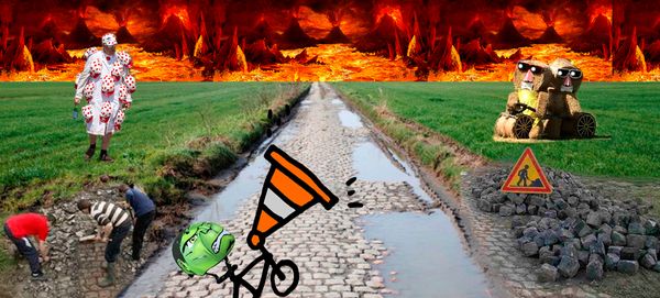 Bike Gob Wins Paris Roubaix!